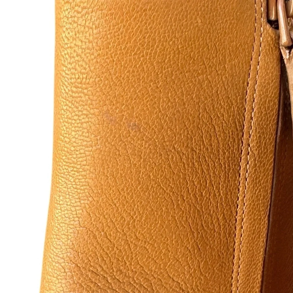 NIB TORY BURCH BROOKE STAMPED HEEL ROUND TOE LEATHER BOOTIE